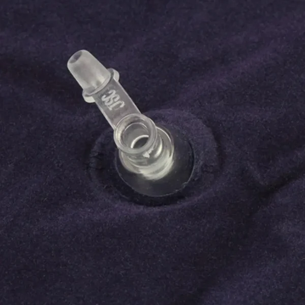Portable Inflatable Flocked Air Pillow for Rest Bed Travel Cushion Camping