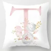 Pillow Cover Decorative Pink Letter Printed Cushion Covers 45*45 Pillowcase Sofa Cushions Polyester cuscini decor pillowcover