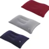 Portable Inflatable Flocked Air Pillow for Rest Bed Travel Cushion Camping