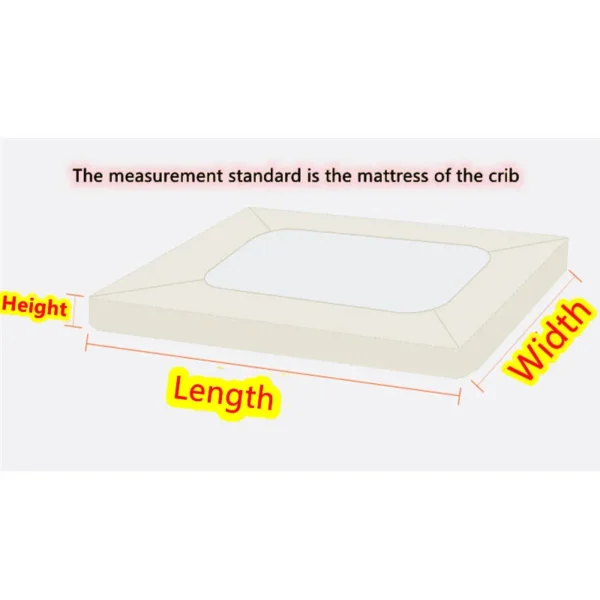 Nordic Style 100% Cotton Baby Bed Sheet Newborn Baby Single Comfortable Bedspread Kindergarten Cartoon Print Bedding Unisex
