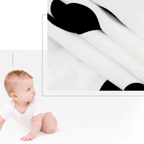 Nordic Style 100% Cotton Baby Bed Sheet Newborn Baby Single Comfortable Bedspread Kindergarten Cartoon Print Bedding Unisex