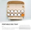 2 Sets Egg Protection Tray Foam Mattress Topper Eggs Pearl Cotton Protective Holder Baby Protector Carrying