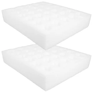 2 Sets Egg Protection Tray Foam Mattress Topper Eggs Pearl Cotton Protective Holder Baby Protector Carrying