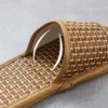2024 Men Large Size Home Shoes Linen Beach Slippers Flip Flops Man Indoor Bathroom Slides Unisex Family Slippers Beach Sandals