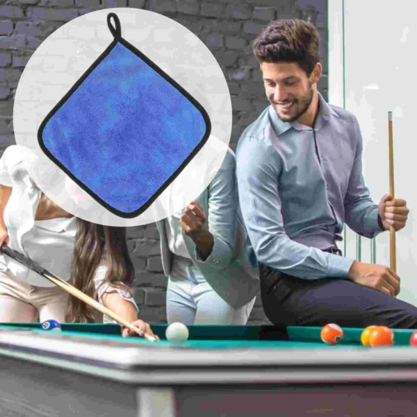 Cleaning Wipes Tool Pole Cloth Billiard Club Pool Stick Shaft Cleaner Towel for Snooker Cue