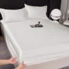 Ice Silk Bed Coverlet Soft and Hypoallergenic Bedspread Bedspread Set Silk Pillowcase and Sheet Satin Bed Coverlet Breathable