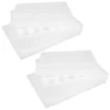 2 Sets Egg Protection Tray Foam Mattress Topper Eggs Pearl Cotton Protective Holder Baby Protector Carrying