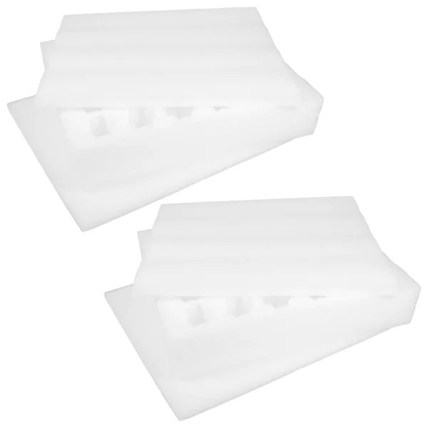 2 Sets Egg Protection Tray Foam Mattress Topper Eggs Pearl Cotton Protective Holder Baby Protector Carrying