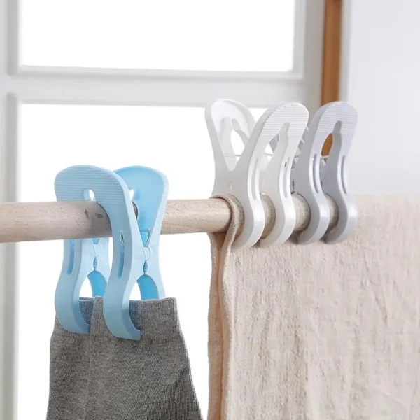 Spring Clamp Strong Power Hanger Clip Durable Windproof Excellent Beach Towel Clothes Pins Spring Clamp